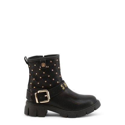 Shone Girl Shoes 245-003 Black